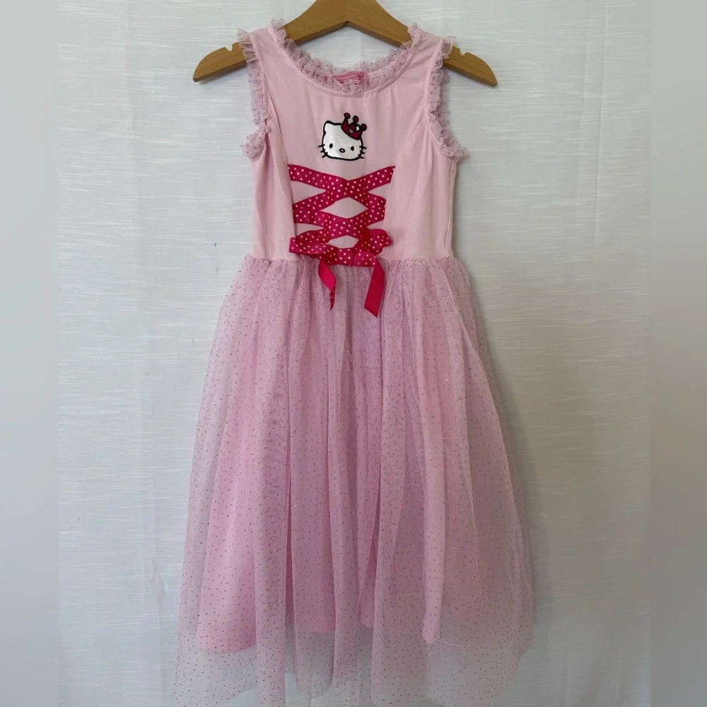 Hello Kitty Pink Kids Costume Dress
